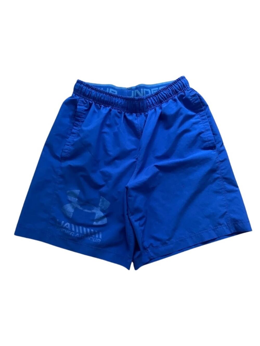 Under Armour S Royal Blue Men's Athletic Activewear Workout Running Short #0153